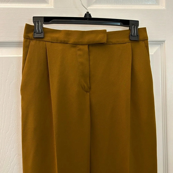 ! Smarteez Italy Contrast Trim Flared Trousers sz 2 - Picture 2 of 7